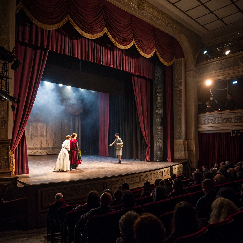 Theatrical play debut